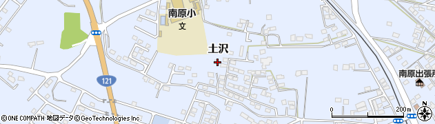 栃木県日光市土沢467周辺の地図