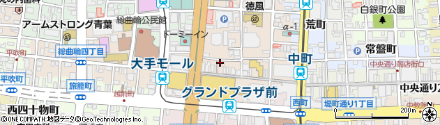 東京亭総曲輪店周辺の地図