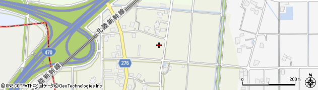 富山県高岡市福岡町開勃周辺の地図
