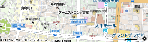 富山信用金庫丸の内支店周辺の地図