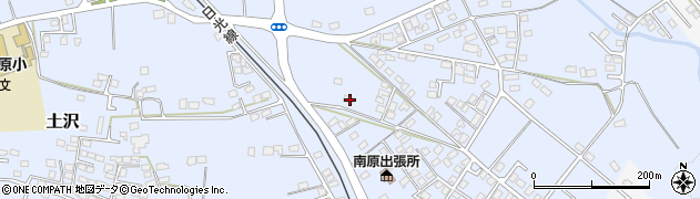 栃木県日光市土沢2080周辺の地図