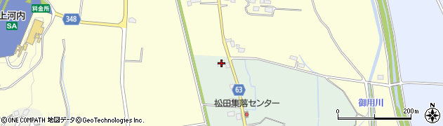 栃木県宇都宮市松田新田町87周辺の地図