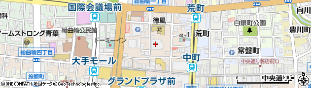 本願寺富山別院周辺の地図