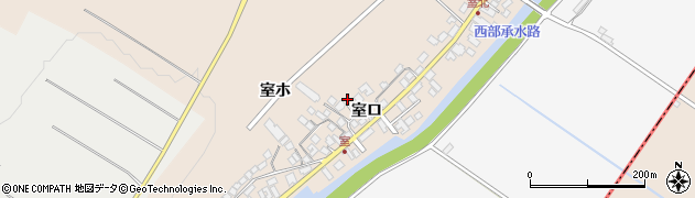 石川県内灘町（河北郡）室（ホ）周辺の地図