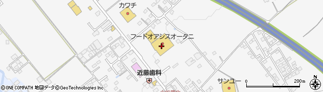フジドライフードオアシスオータニ大沢店周辺の地図