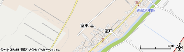 石川県内灘町（河北郡）室周辺の地図