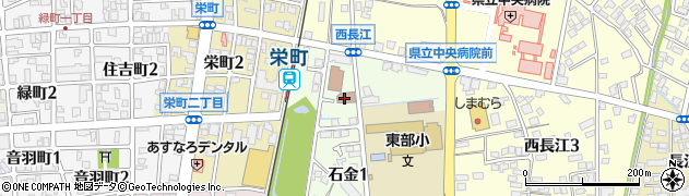 東部公民館周辺の地図