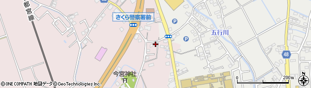 栃木県さくら市馬場31周辺の地図