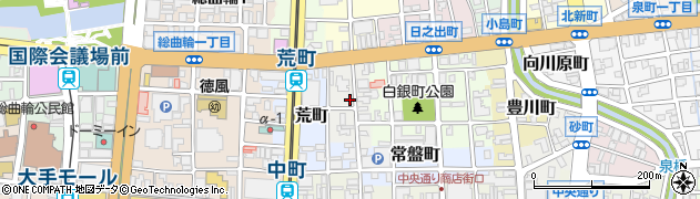 富山県富山市蛯町周辺の地図