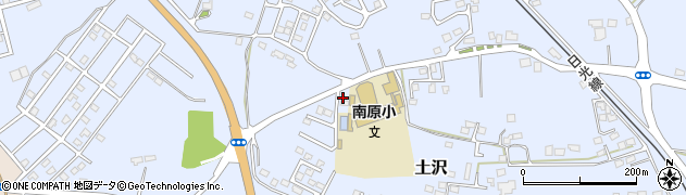 栃木県日光市土沢452周辺の地図