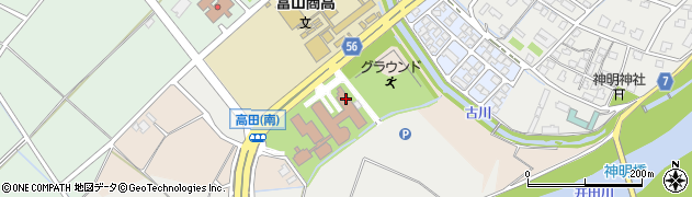 富山県総合教育センター　学力向上推進チーム周辺の地図