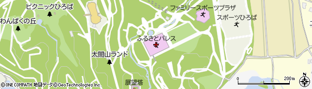 県民公園太閤山ランド　ファミリースポーツプラザ周辺の地図