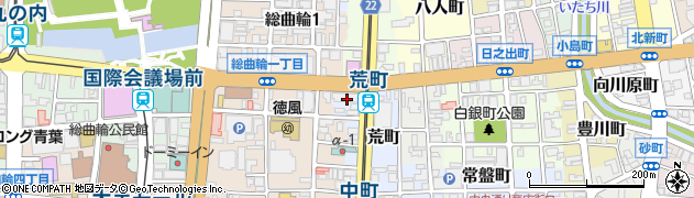 ダイワロイネットホテル富山周辺の地図