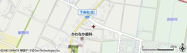 富山県高岡市麻生485周辺の地図