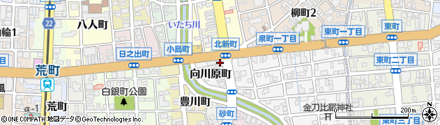 亀卦川司法行政測量事務所周辺の地図