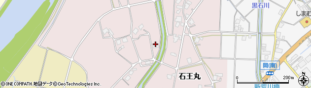 富山県小矢部市石王丸周辺の地図