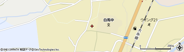長野県北安曇郡白馬村白馬町2151周辺の地図