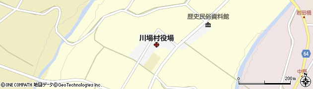 川場村役場　文化会館周辺の地図