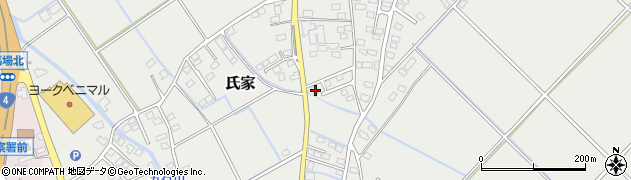 栃木県さくら市氏家3203-24周辺の地図