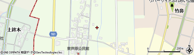 富山県中新川郡舟橋村東芦原周辺の地図