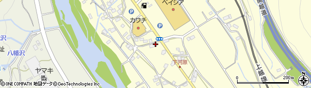 神力院周辺の地図