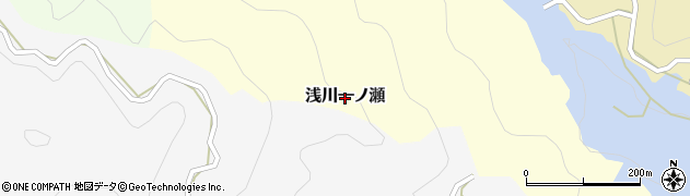 長野県長野市浅川一ノ瀬周辺の地図