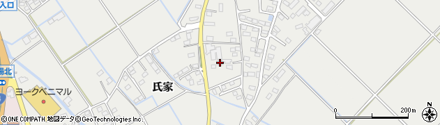 栃木県さくら市氏家3203-9周辺の地図