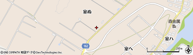 石川県内灘町（河北郡）室（ぬ）周辺の地図