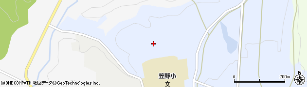 石川県津幡町（河北郡）山北（ワ）周辺の地図