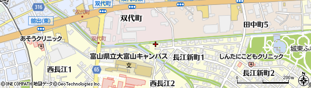 富山個人タクシー協同組合周辺の地図