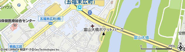 中田印房周辺の地図