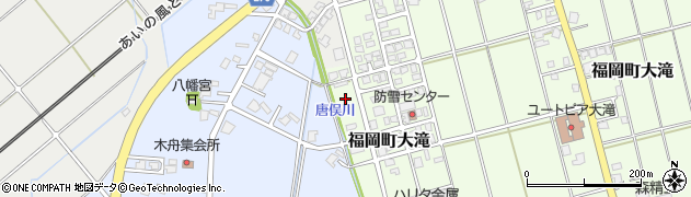 富山県高岡市福岡町大滝1516周辺の地図
