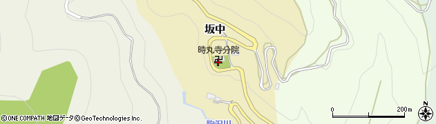 時丸寺坂中分院周辺の地図