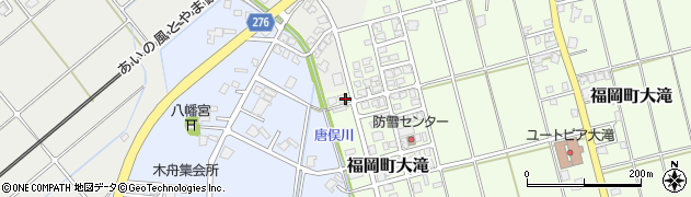 富山県高岡市福岡町大滝1512周辺の地図