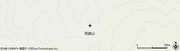 荒倉山周辺の地図