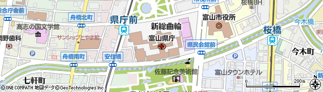 北陸銀行県庁内支店 ＡＴＭ周辺の地図