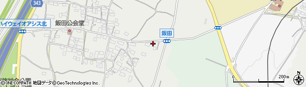 飯田公会堂周辺の地図