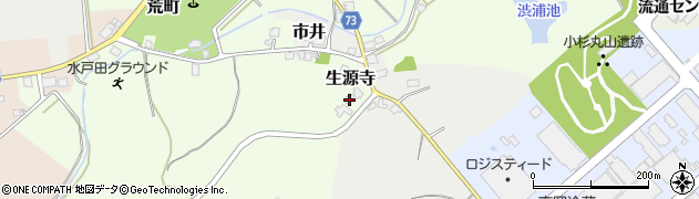 富山県射水市生源寺30周辺の地図
