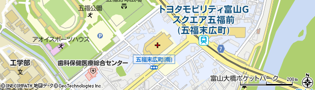 ＮＯＶＡ　富山・五福アリス校周辺の地図