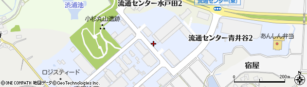 富山県射水市流通センター青井谷周辺の地図