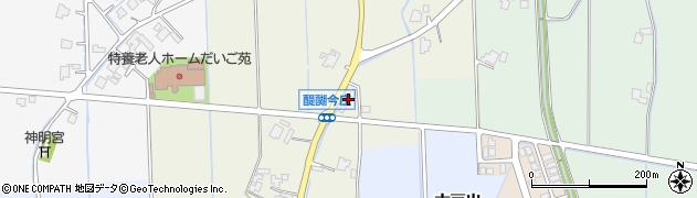 富山県高岡市醍醐今庄周辺の地図