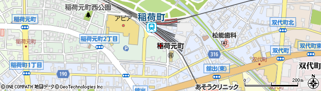 浦野紙工所周辺の地図