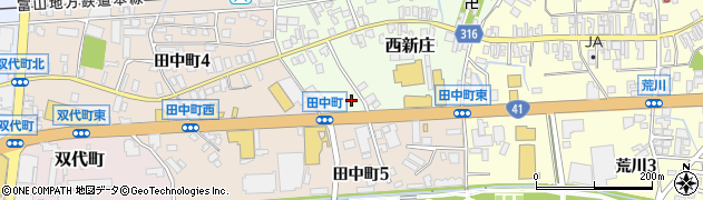 富山県富山市西新庄11-53周辺の地図
