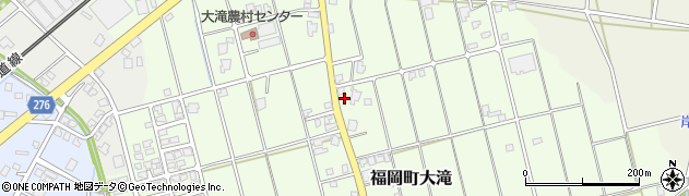 富山県高岡市福岡町大滝980周辺の地図