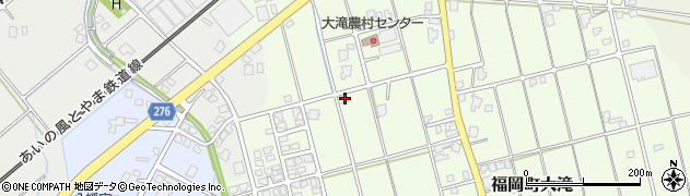 富山県高岡市福岡町大滝743周辺の地図