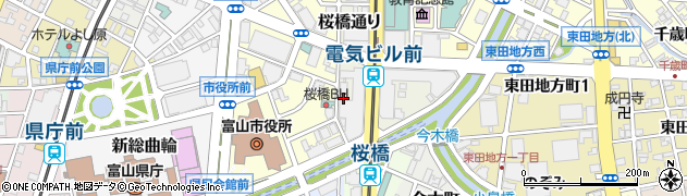 テルウェル西日本株式会社北陸支店富山人材派遣担当周辺の地図