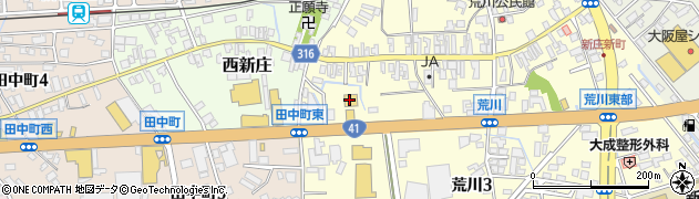 快活CLUB 富山荒川店周辺の地図