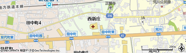 日産自動車株式会社　富山周辺の地図