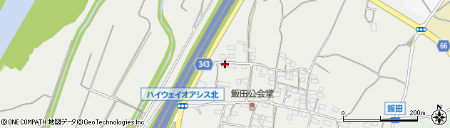 長野県上高井郡小布施町飯田389周辺の地図