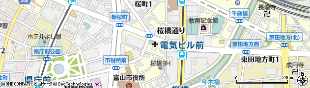 富山電気ビルデイング株式会社　管理部周辺の地図